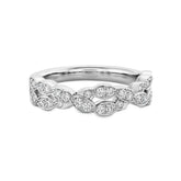Lorelei Floral DoubleTwisted Diamond Ring - Dracakis Jewellers